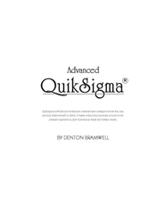 Advanced QuikSigma